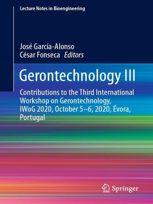 cover image of Gerontechnology III